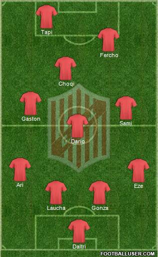 9 de Julio Formation 2015