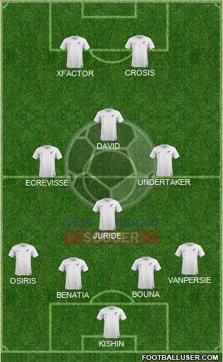 New Zealand Formation 2015