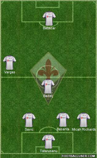Fiorentina Formation 2015