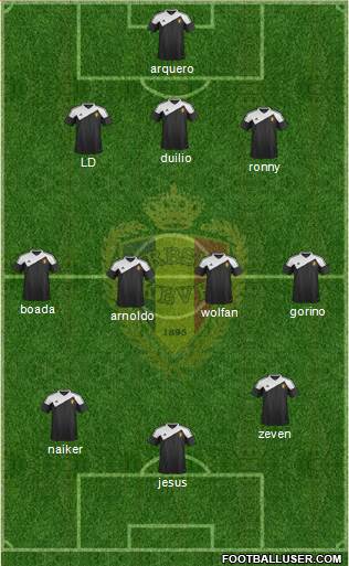 Belgium Formation 2015
