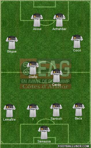 En Avant de Guingamp Formation 2015