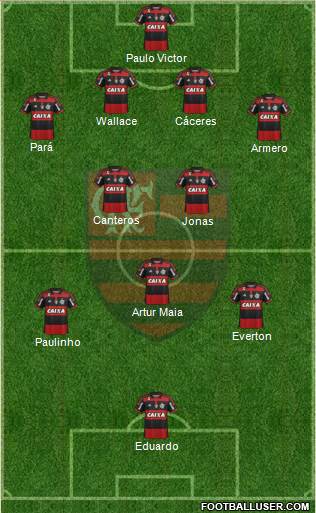 CR Flamengo Formation 2015