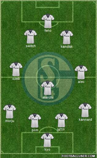 FC Schalke 04 Formation 2015