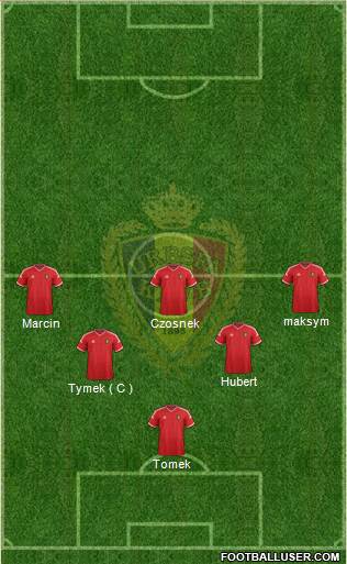 Belgium Formation 2015