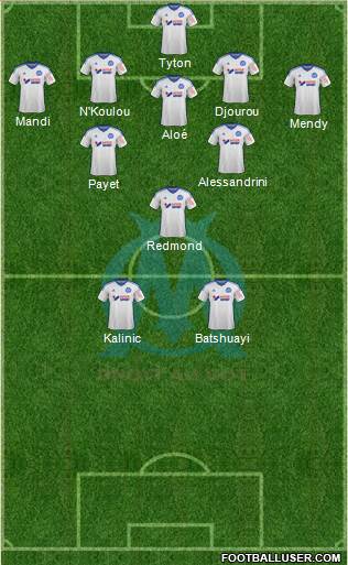 Olympique de Marseille Formation 2015