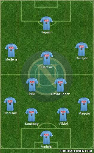 Napoli Formation 2015
