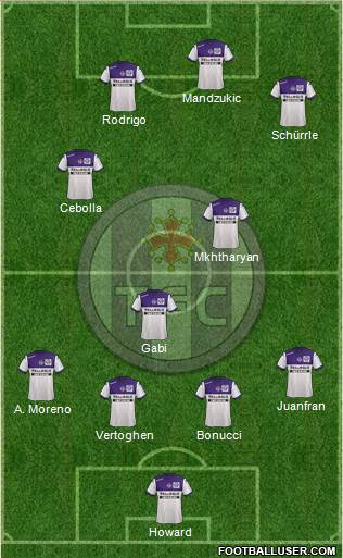 Toulouse Football Club Formation 2015