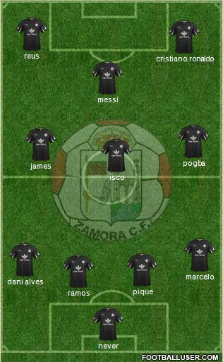 Zamora C.F. Formation 2015