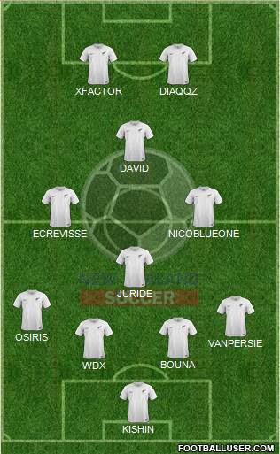 New Zealand Formation 2015