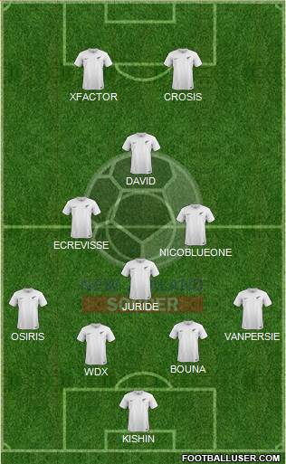 New Zealand Formation 2015