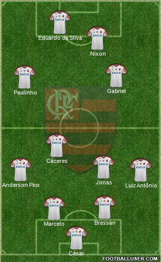 CR Flamengo Formation 2015