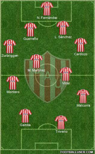 Unión de Santa Fe Formation 2015