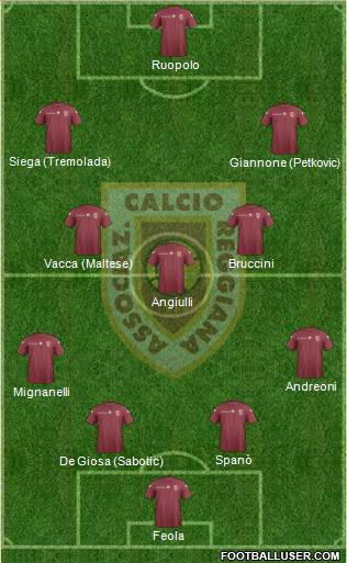 Reggiana Formation 2015