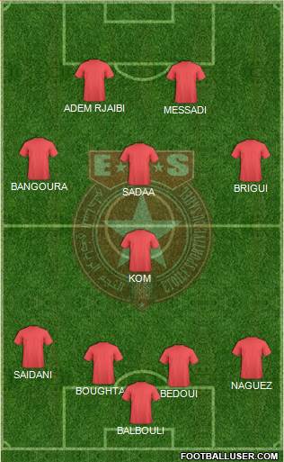 Etoile Sportive du Sahel Formation 2015