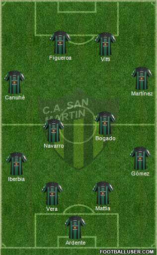 San Martín de San Juan Formation 2015