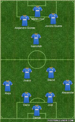 Mansfield Town Formation 2015