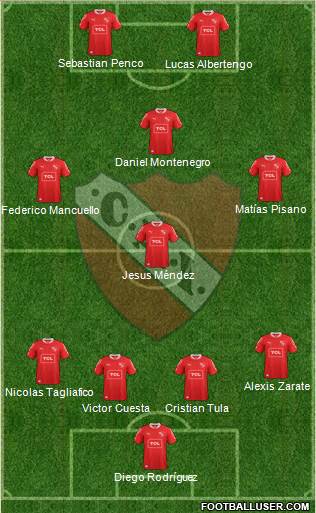 Independiente Formation 2015