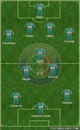 CD Audax Italiano de La Florida S.A.D.P. Formation 2015