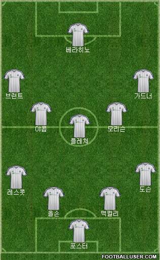 West Bromwich Albion Formation 2015