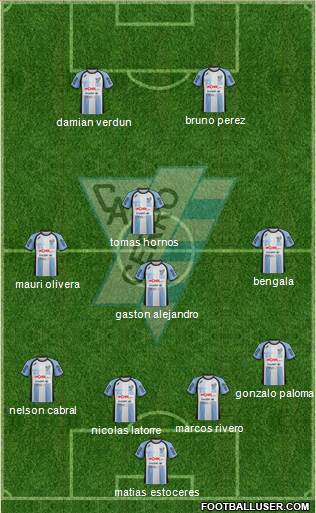 Club Atlético Cerro Formation 2015