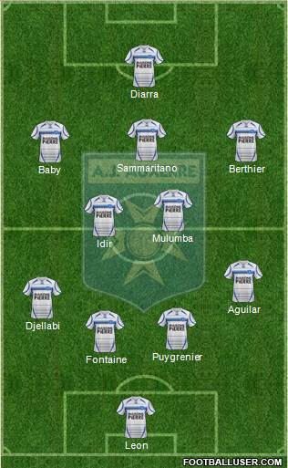 A.J. Auxerre Formation 2015