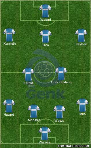 K Racing Club Genk Formation 2015