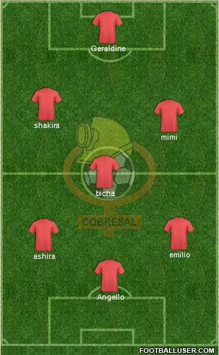 CD Cobresal Formation 2015