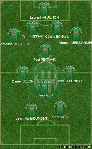 A.S. Saint-Etienne Formation 2015