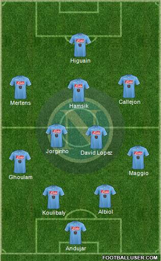 Napoli Formation 2015