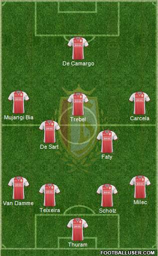 R Standard de Liège Formation 2015