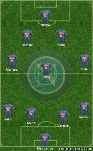 Napoli Formation 2015