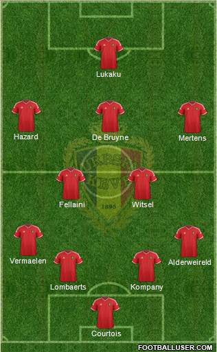 Belgium Formation 2015