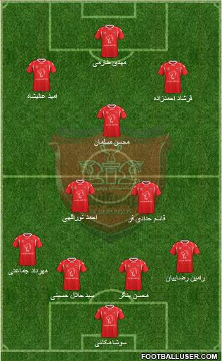 Persepolis Tehran Formation 2015