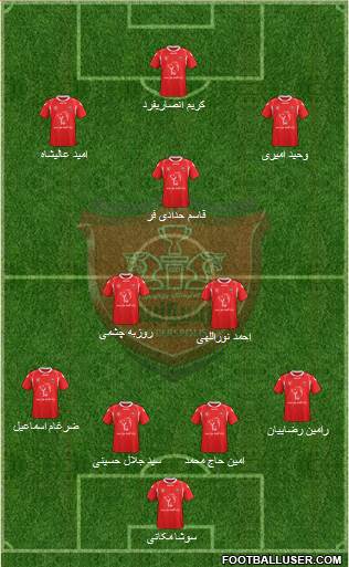 Persepolis Tehran Formation 2015