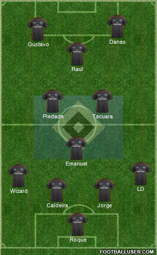 Hamburger SV Formation 2015