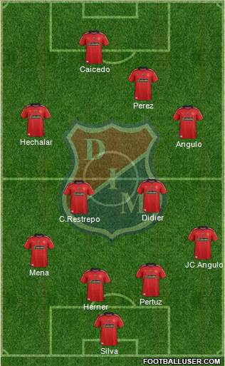 CD Independiente Medellín Formation 2015