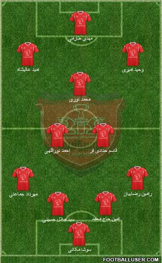 Persepolis Tehran Formation 2015