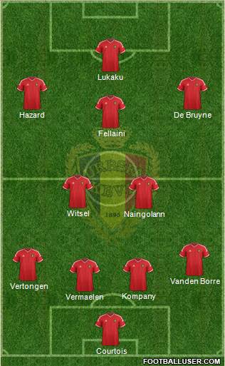 Belgium Formation 2015