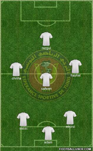 Espérance Sportive de Tunis Formation 2015