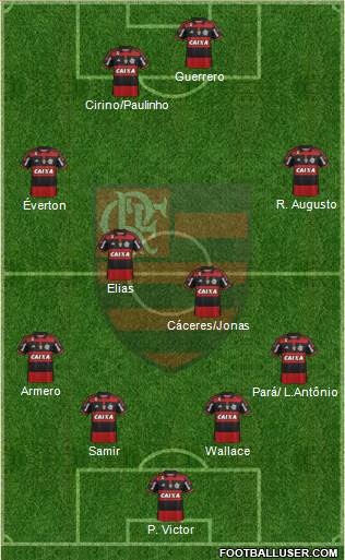 CR Flamengo Formation 2015