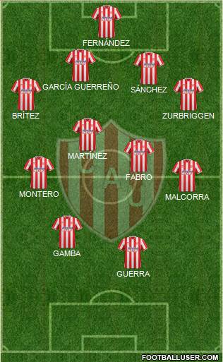 Unión de Santa Fe Formation 2015
