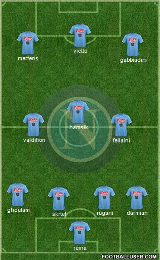 Napoli Formation 2015
