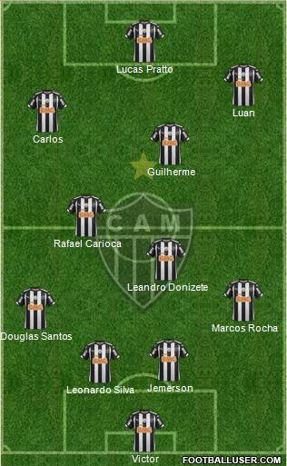 C Atlético Mineiro Formation 2015