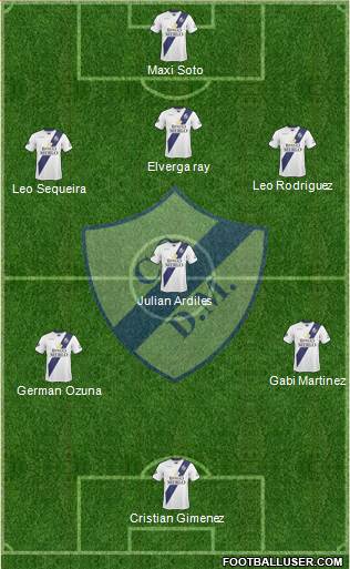 Deportivo Merlo Formation 2015
