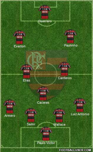 CR Flamengo Formation 2015