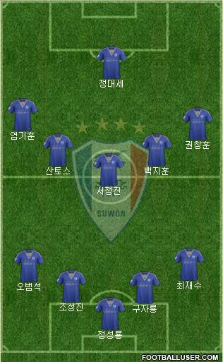 Suwon Samsung Blue Wings Formation 2015