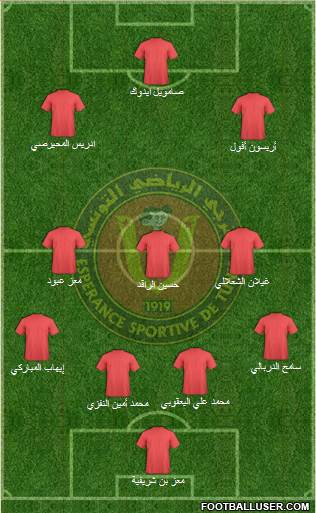 Espérance Sportive de Tunis Formation 2015