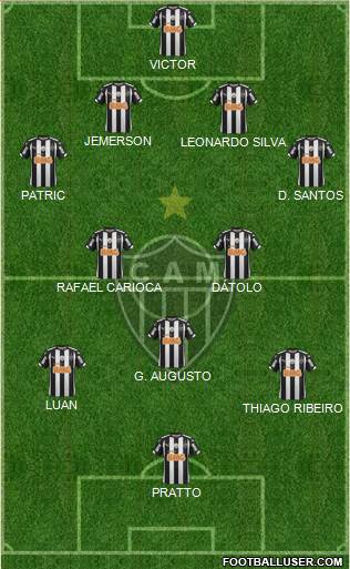 C Atlético Mineiro Formation 2015