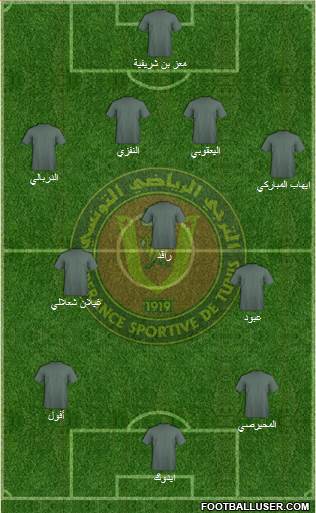 Espérance Sportive de Tunis Formation 2015