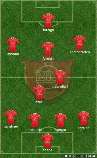 Persepolis Tehran Formation 2015